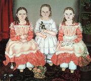 Susan C Waters The Lincoln Children oil on canvas